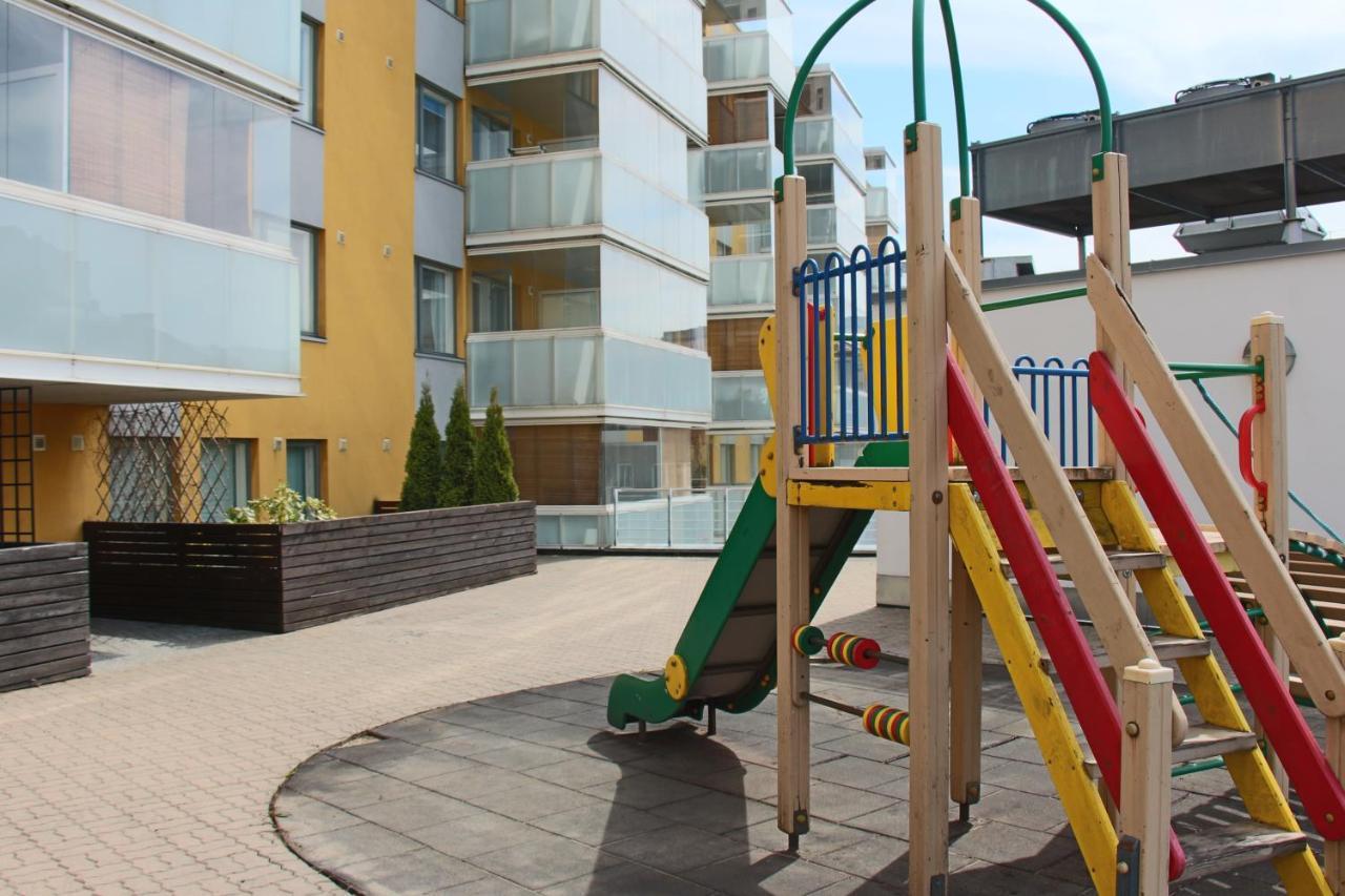 New Modern 4-Room Apartment With Big Balcony And Undeground Parking In Center Of Reval Exterior foto